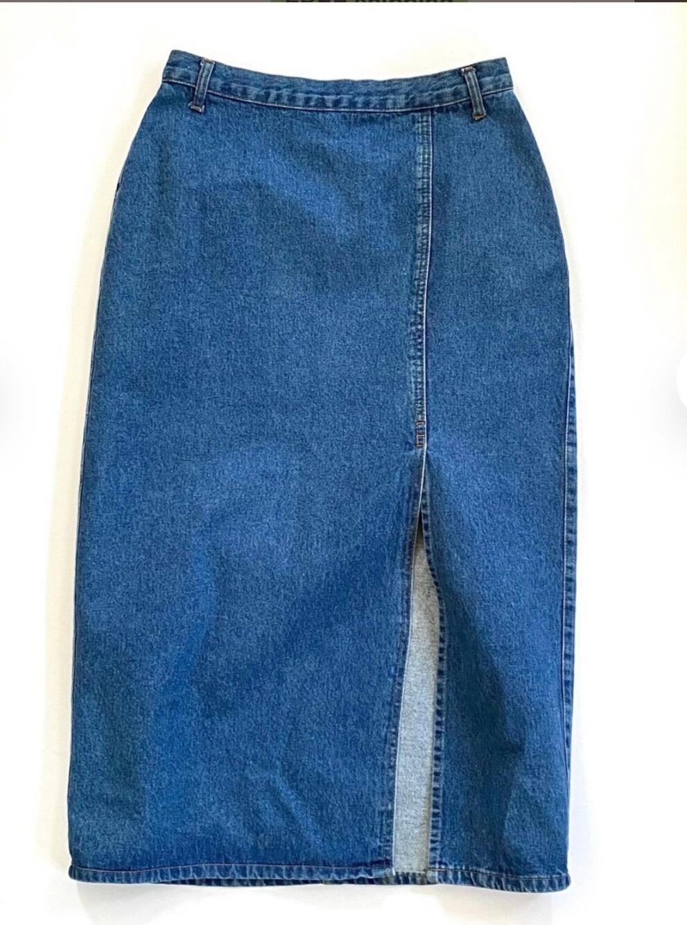 Vintage 80s Jean Skirt